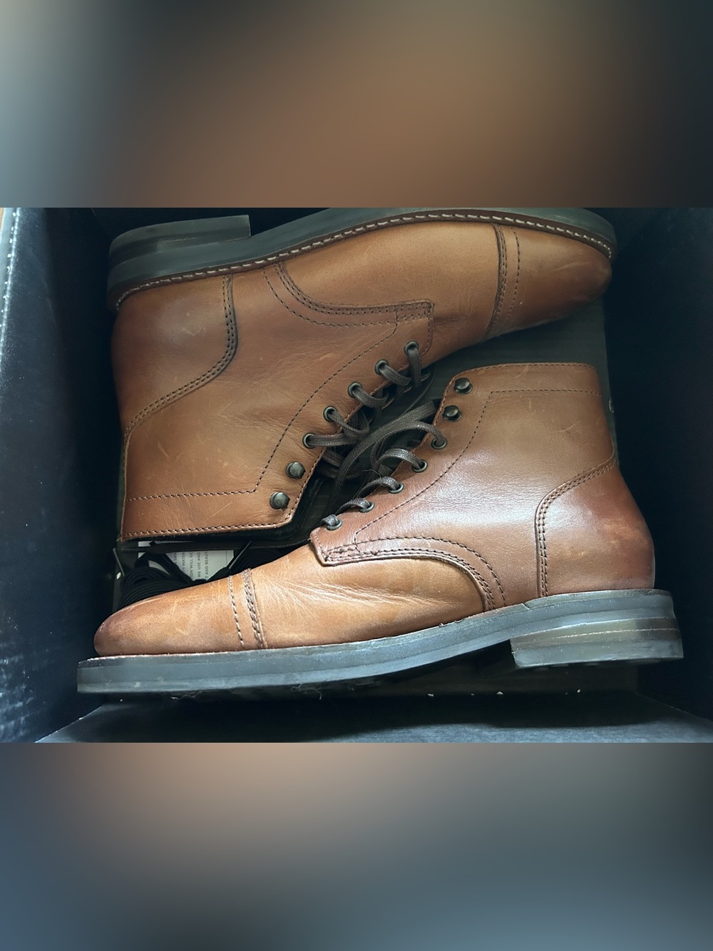 Thursday Boot Company Brown Leather Brandy Captian Boot